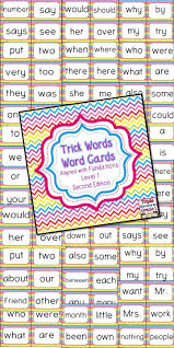 Trick Words Aligned With The First Grade 2nd Edition