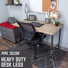desk legs with round s