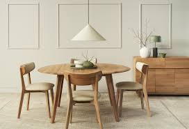 L 280 x w 100 x h 75 material: Scandi Round Dining Table Berkowitz