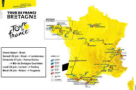 2ème étape, dimanche 27 juin : Tour De France 2021 En Bretagne Camping Mane Guernehue Golfe Du Morbihan