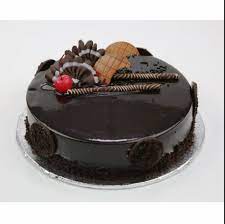 Round Dutch Truffle Cake One Kg Rs 880 Piece Chef Bakers Id 19873443362 gambar png