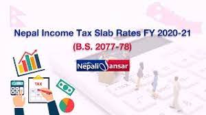 nepal income tax slab rates for fy 2077