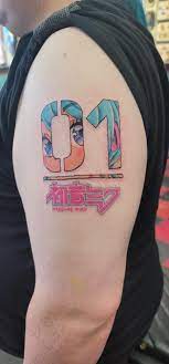 My first Hatsune Miku tattoo : rhatsune