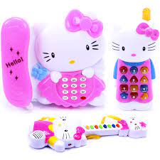 Nơi bán Bộ đồ chơi điện thoại và đàn cho em bé Hello kitty 1203 giá rẻ nhất  tháng 02/2022