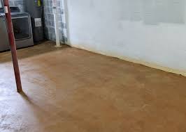 Staining A Basement Floor