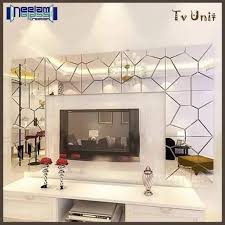 Glass Wall Tv Unit For Residential