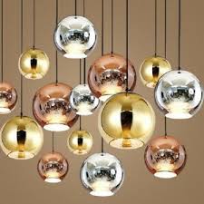 Glass Mirror Ball Ceiling Pendant Light Modern Dining Room Lamp Chandelier Lamp Ebay