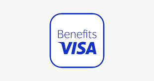 visa benefits on the app