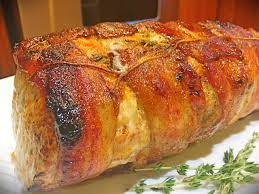 bacon wrapped pork loin roast cheftini