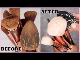 how to clean makeup brushes to help