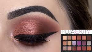 Rarely, i get attracted to products just because of their packaging but the packaging of the desert dusk palette is absolutely hypnotizing. Huda Beauty Desert Dusk Palette Mini Eye Makeup Tutorial Youtube