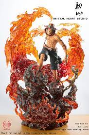INITIAL HEART Studio One Piece 1/6 Portgas D Ace Resin Painted Figurine  Statue | eBay