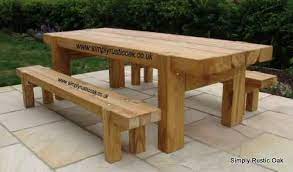 Garden Furniture Wooden Outdoor Table