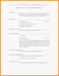 Resume Sample Blank New Sample Resume Format Free Download Refrence