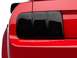 Speedform Mustang Smoked Tail Light Covers 80101 05 09 All
