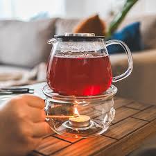 sahara glass teapot warmer for smaller