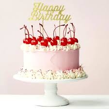 send beautiful cake with happy birthday