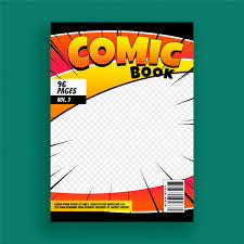 How to incorporate color into the cover design. Comic Book Magazine Cover Page Design Template Free Vector Nohat Free For Designer
