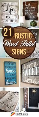 40 wood signs to add rustic glam to