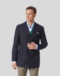 Blazer is double breasted with gold buttons. Plain Wool Double Breasted Blazer Navy Charles Tyrwhitt