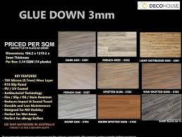 3mm luxury vinyl flooring plank
