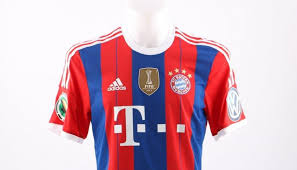 Mix & match this shirt with other items to create an avatar that is unique to you! Shaqiri S Bayern Munich Match Issued Worn Shirt Dfb Pokal 2014 2015 Charitystars
