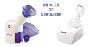 to be treated with inhaler or nebulizer