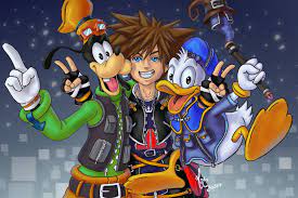 The toy story and monsters. Artstation Sora Donald And Goofy Kingdom Hearts An Dre 2b