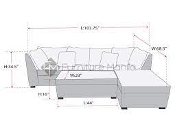Ec050 L Shaped Sofa With Stool