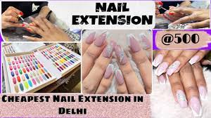 best place in delhi for nail extension