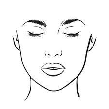 makeup face chart face chart practice