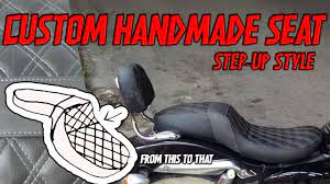 how to make a motorcycle seat from