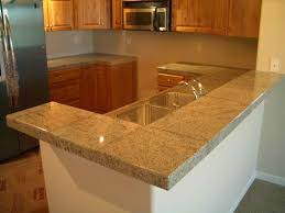 simple tile kitchen countertops