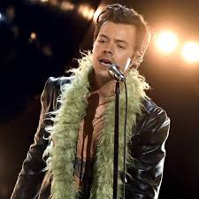 Harry edward styles (born 1 february 1994) is an english singer, songwriter, and actor. Harry Styles Feather Boa At The 2021 Grammy Is All We Can Think About E Online Ap