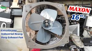 industrial heavy duty exhaust fan