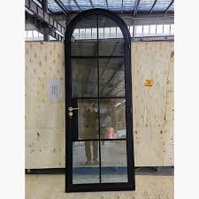 Arched Metal Frame Tempered Glass
