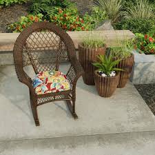 Outdoor Square Wicker Seat Cushion