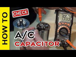 how to check ac run capacitor you