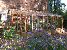 Lean To Cedar Built Greenhouses