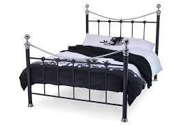 metal bed frame with finials 3 sizes