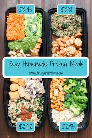 But what was delicious then we now know wasn't very nutritious. How To Make Homemade Frozen Meals