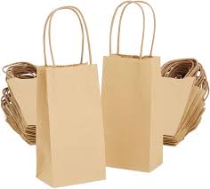 brown kraft paper gift bags