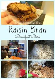 raisin bran breakfast bars