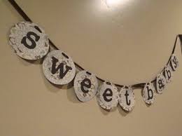 how to make a baby shower banner