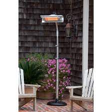 Fire Sense Stainless Steel Telescoping Offset Pole Mounted Infrared Patio Heater