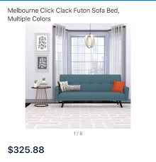 melbourne clack futon sofa bed
