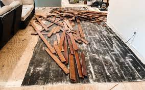 Remove Nailed Down Hardwood Flooring