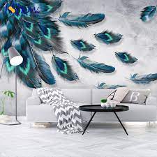 Avikalp custom 3d wallpaper living room ...