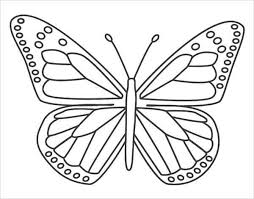 Free butterfly coloring pages & drawings. 10 Butterfly Coloring Pages Free Premium Templates
