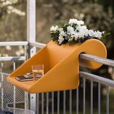 A good railing system serves many purposes. 10 Easy Pieces Balcony Tables For Railings Gardenista